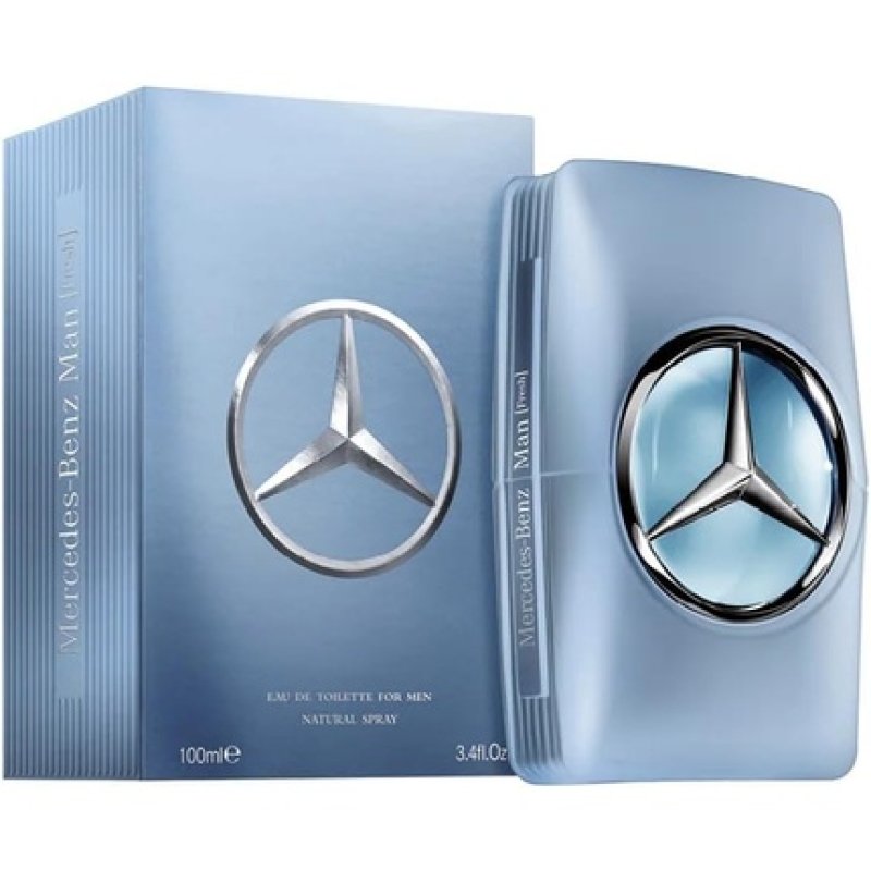 Mercedes-Benz Man Fresh Eau De Toilette for Men - Long Lasting Cologne