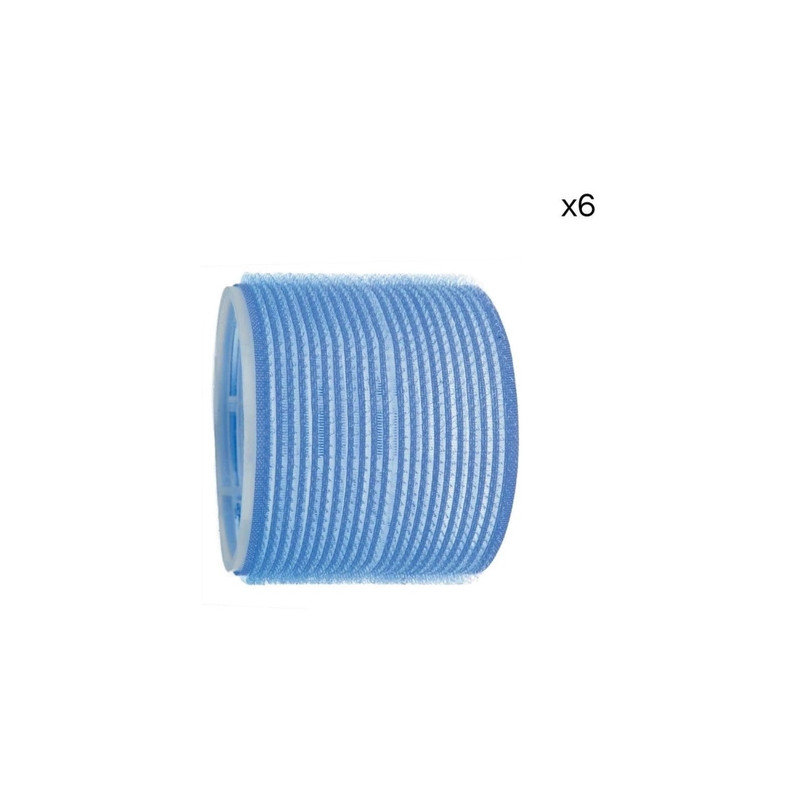 Shophair Velcro Rollers Red Or Blue 70mm X6