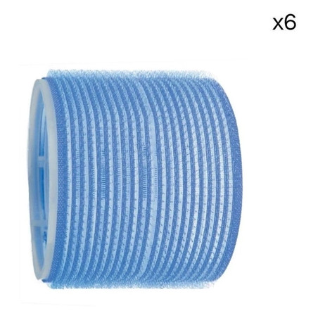 Shophair Velcro Rollers Red Or Blue 70mm X6