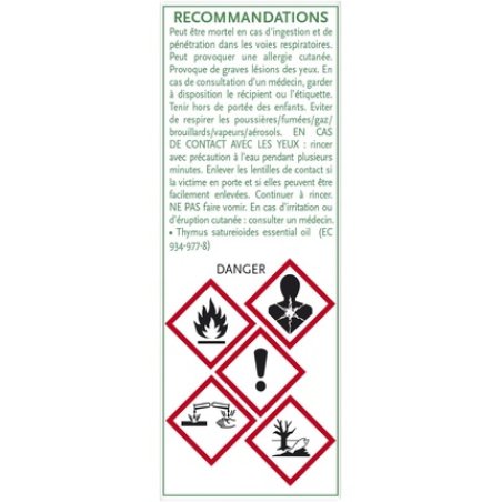 Phytosun Aroms Thyme with Savory Leaves Essential Oil Thymus Satureioides 10ml