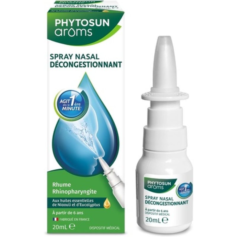 Phytosun Aroms Breathing Decongestant Nasal Spray 20ml