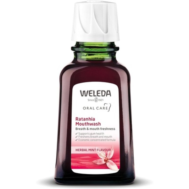 Weleda Organic Ratanhia Mouthwash Concentrate 50ml