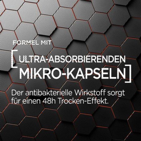 L'Oréal Men Expert Deodorant for Men 5-in-1 Deodorant Roll-On Against Odor, Wetness, Bacteria, and White Residue for