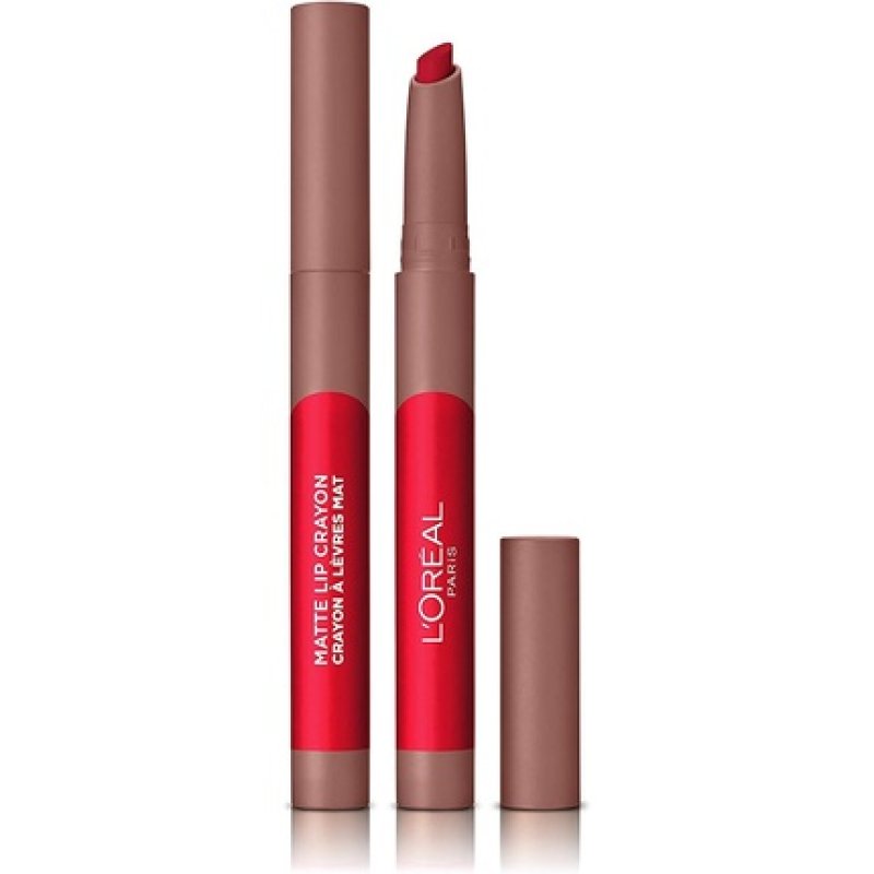L'Oreal Paris Infallible Very Matte Lip Crayon Lipstick Smudge Proof Pink