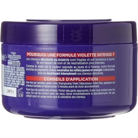 L'Oreal Paris Elseve Color-Vive Intense De-Yellowing Purple Mask