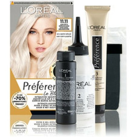 L'Oréal Paris Préférence Le Blonding Hair Color 1111 Ultra Light Cold Crystal Blonde