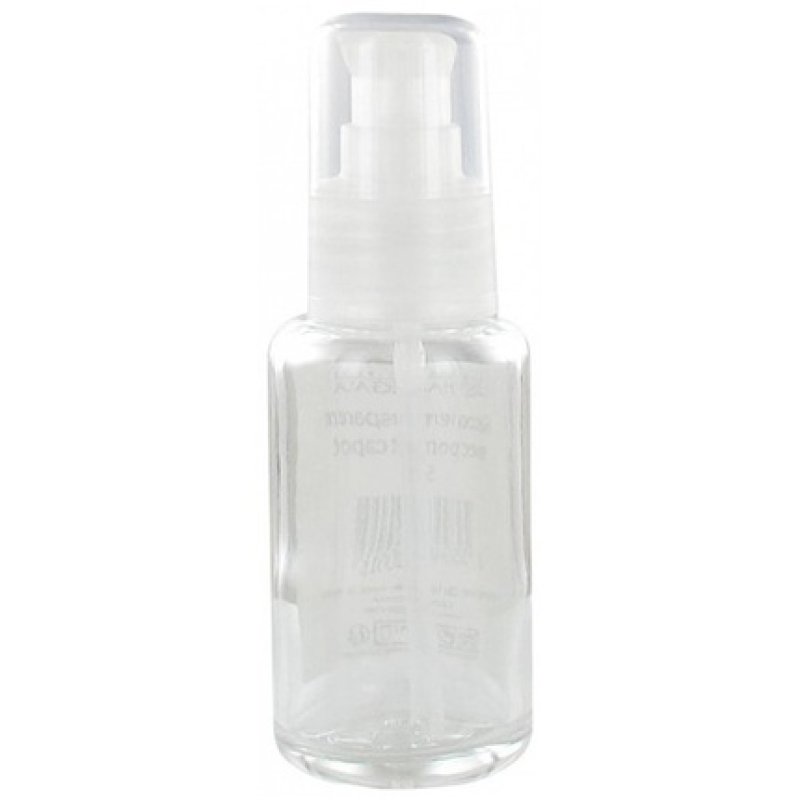 Laboratoire Du Haut-Segala DIY Transparent Glass Bottle with Pump and Cap