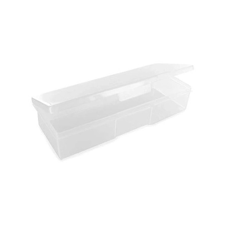 Pbi Transparent Plastic Tool Box - 19.5 X 8 X 4 Cm