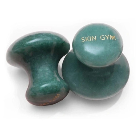 Pbi Skin Gym Pair Of Flowies For Face Jade Stone