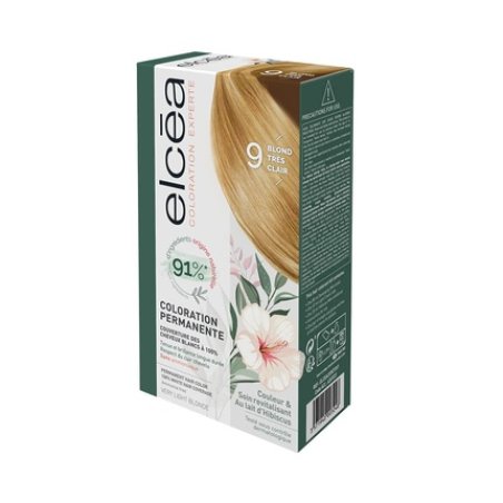 Permanent Hair Color with Hibiscus Milk 140ml Elcea