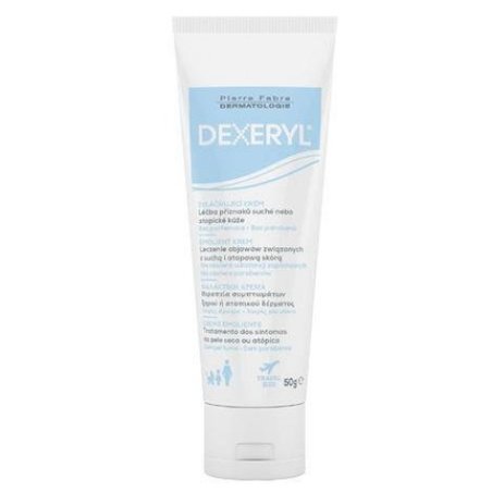 Dexeryl Moisturizing Emollient Cream - 50g - Ideal For Atopic Skin Care