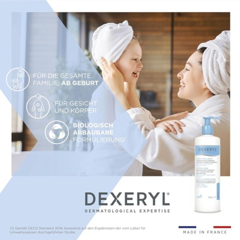 Dexeryl Cream for Dry Skin Care and Protection