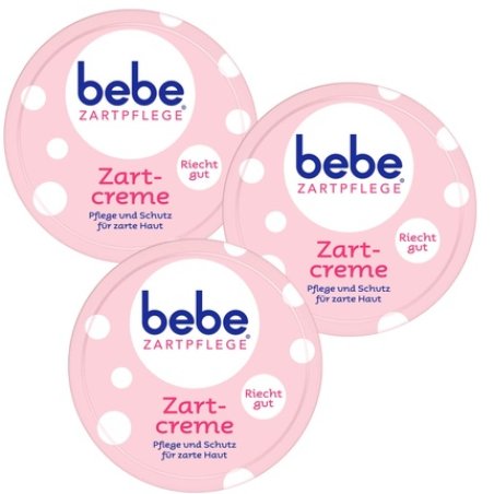 bebe Zartpflege Zartcreme Pflege & Schutz für zarte Haut angenehmer Duft 150ml