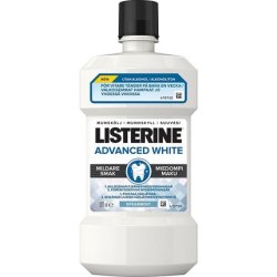 Listerine Advanced White Milder Taste Spearmint Mouthwash 500 ml