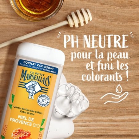 Le Petit Marseillais Happiness Bath and Shower Gel 650ml