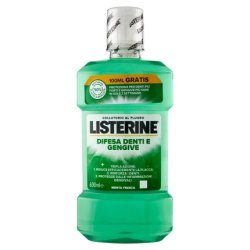 Listerine Defense For Teeth And Gums Delicate Mint Flavor - 600 Ml