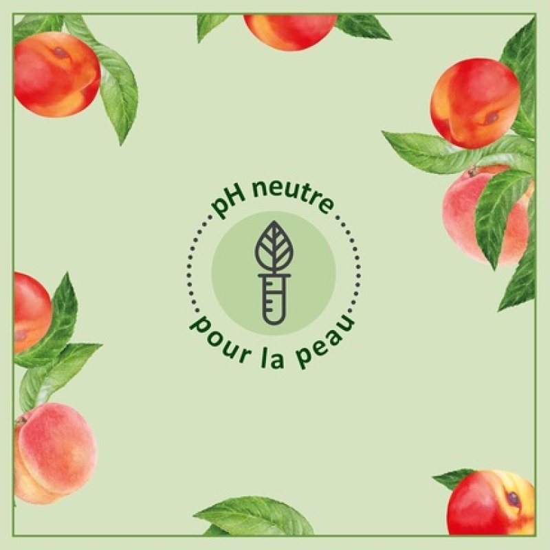 Le Petit Marseillais Refreshing Shower Gel Peach Nectarine Eco Refill