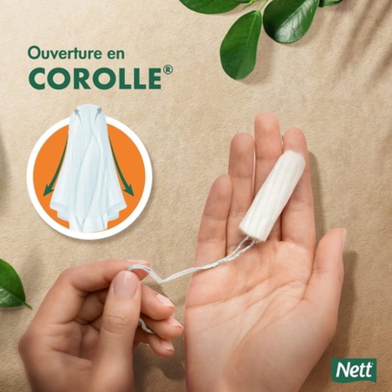 Nett 100% Organic Cotton Super Without Applicator
