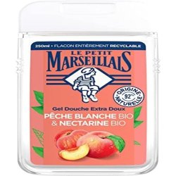 Le Petit Marseillais Organic White Peach and Nectarine Extra Gentle Shower Gel