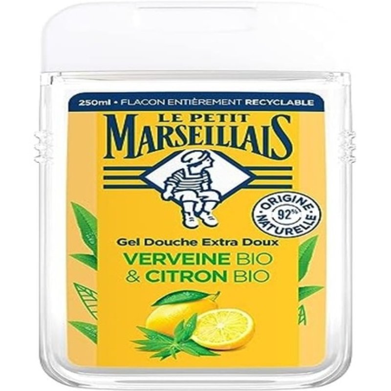 Le Petit Marseillais Organic Verbena & Lemon Extra Soft Shower Gel 250ml