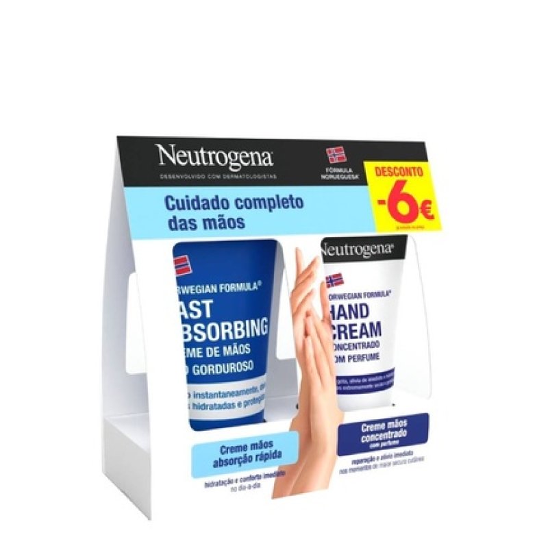 Neutrogena Norwegian Formula Hand Cream Light Texture 75ml Concentrated Hand Cream 50ml