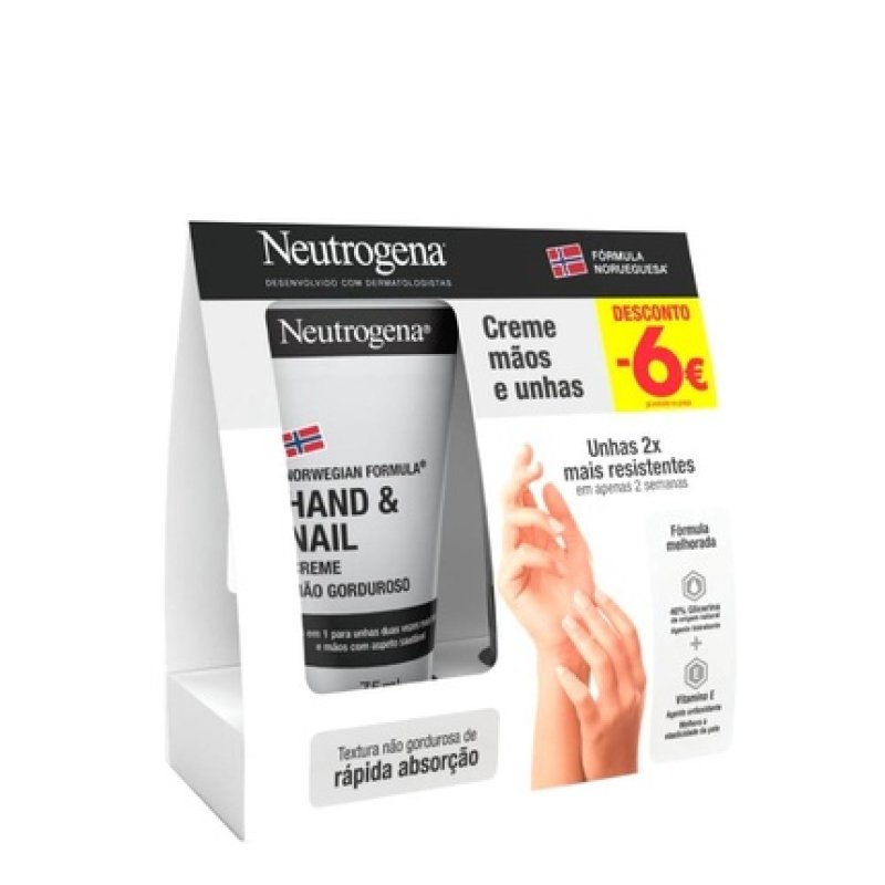 Neutrogena Hand And Nail Cream 2x75ml Special Price