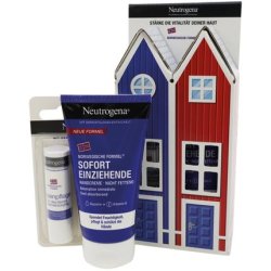 Neutrogena Gp 'Mini' Immediately Absorbing Hand Cream 75ml Lip Balm 4.8g