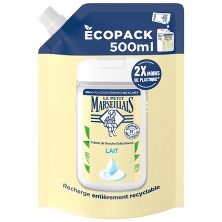 Le Petit Marseillais Extra Gentle Shower Cream Milk Eco-Refill 500ml