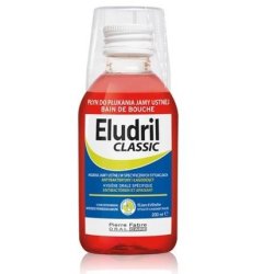 Eludril Classic Antiseptic Mouthwash - 200ml For Enhanced Oral Care And Healthy Gums