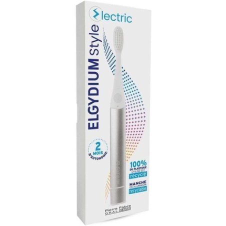 Elgydium Style Electric Toothbrush - Silver