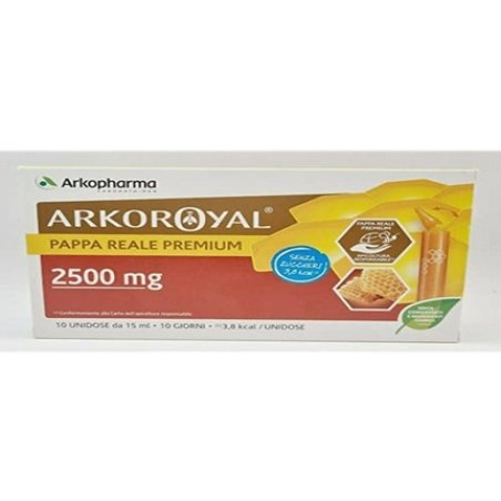 ArkoPharma ArkoRoyal Premium Royal Jelly 2500mg Sugar Free