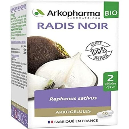 ARKOGÉLULES® Radis Noir BIO(1) - 40 gél.
