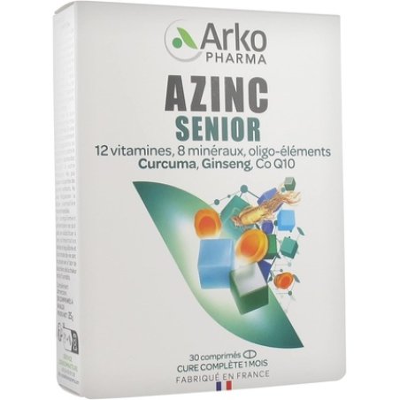 Arkopharma Azinc Senior Multivitamin Supplement 30 Tablets