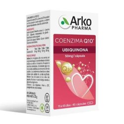 Arkopharma Coenzyme Q10 45 Capsules - Dietary Supplement
