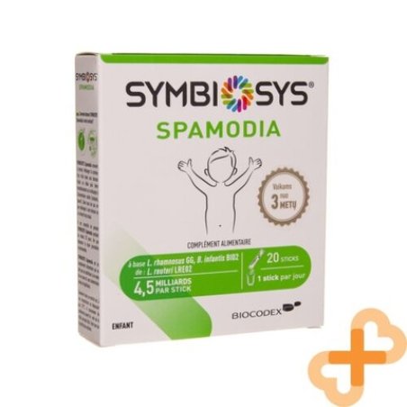 Symbiosys Spamodia Baby Lacto Bifidobacterium Bacteria with Vitamin D3