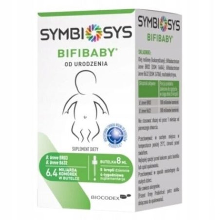 Bifibaby Probiotic Alflorex Drops 8/16/24ml Bifidobacterium Breve Br03 B632