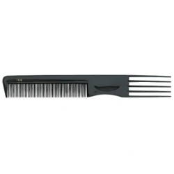 Sibel Plastic Fork Comb 100 Black