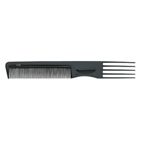 Sibel Plastic Fork Comb 100 Black