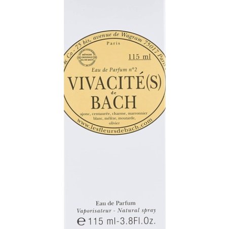 Elixirs & Co Eau de Parfum No. 2 Vivacité with Bach Flower Essences Spray Bottle 115ml