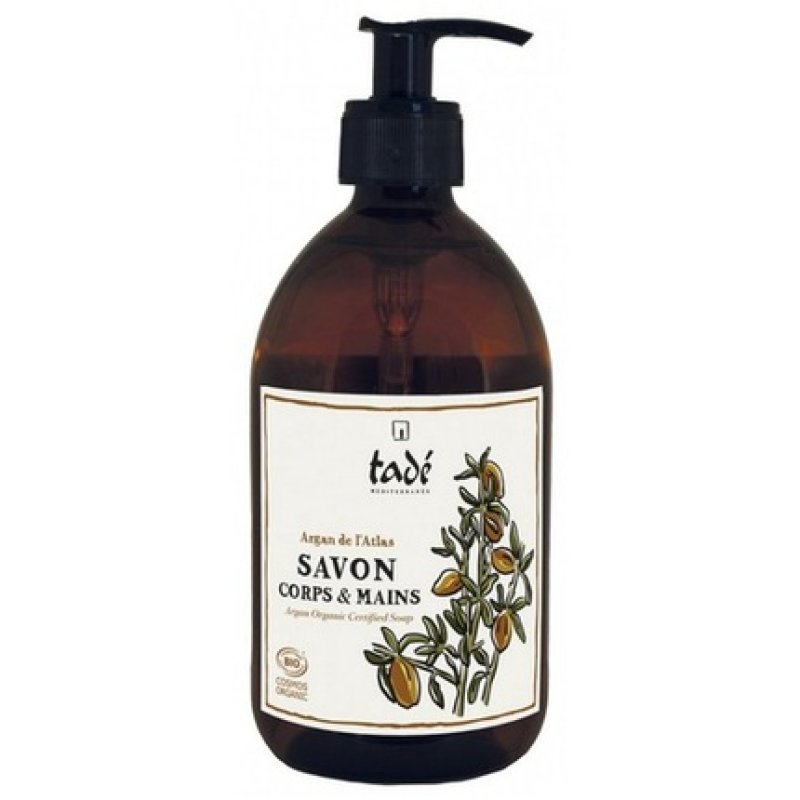 Tade Hand & Body Soap Argan De L'Atlas Organic 500ml