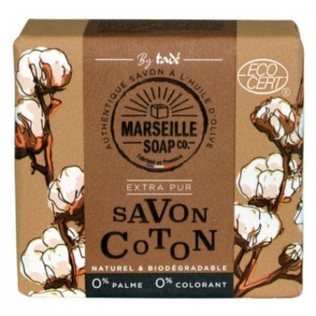 Tade Savon De Marseille Cotton 100g - Natural and Biodegradable
