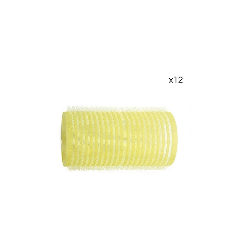 Shophair Velcro Rollers Yellow 32mm X12