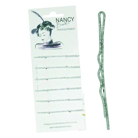 Shophair Kifix Hair Clips 6.5cm Silver Pack Of 6