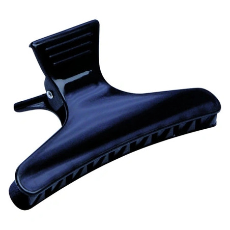 Shophair Super Large Black Crocodile Hair Clips - 8cm X 12