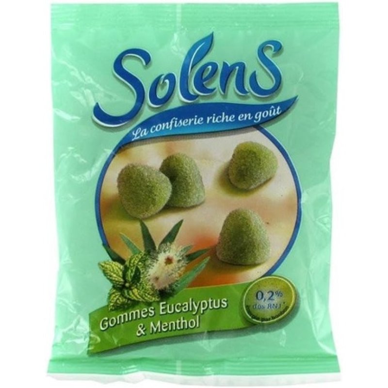 Solens Eucalyptus Menthol Gums 100g