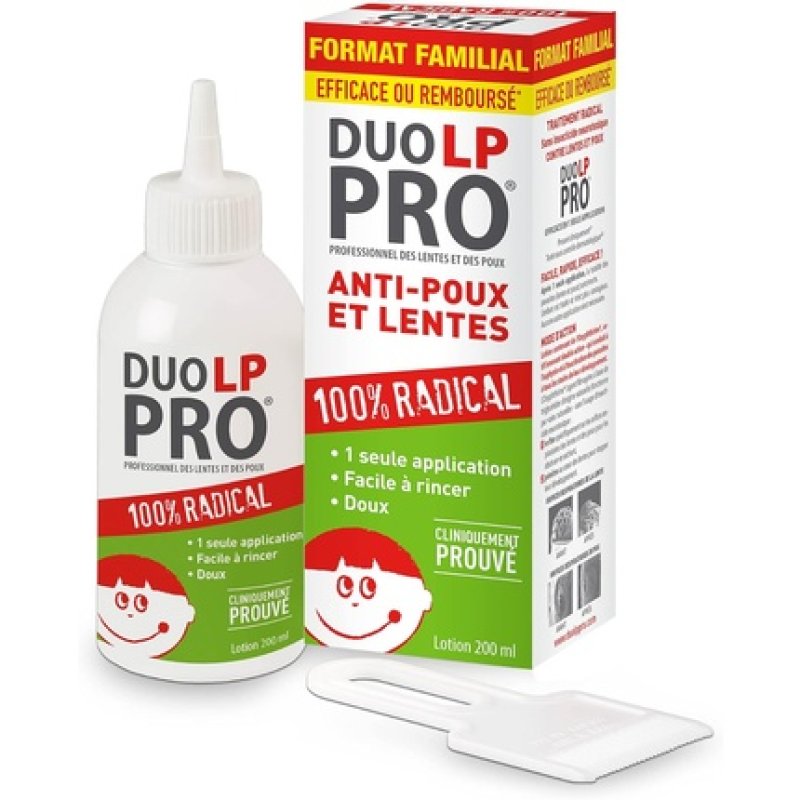 Duo Lp Pro Anti-Poux & Nits Lotion for Adults & Children Over 6 Months 200ml