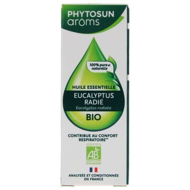 Phytosun Aroms Eucalyptus Radiata Organic Certified Essential Oil 10ml