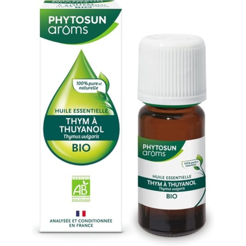 Phytosun Aroms Thyme with Thuyanol Essential Oil Thymus Vulgaris Organic 5ml