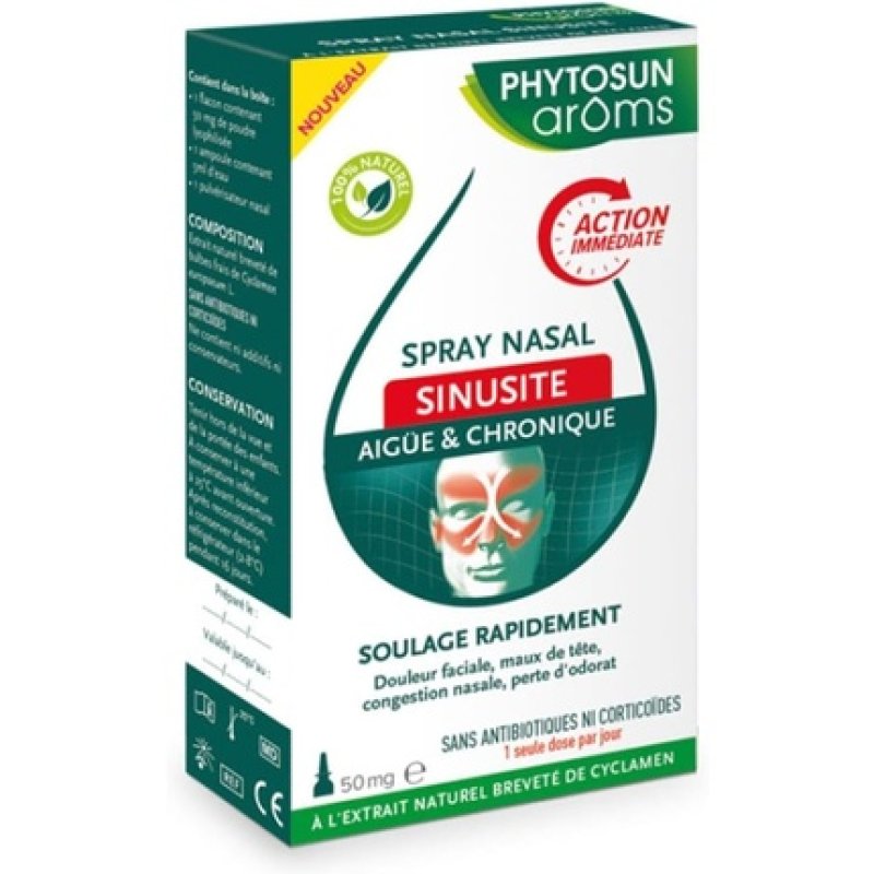 Phytosun Aroms Sinusitis Nasal Spray 50mg