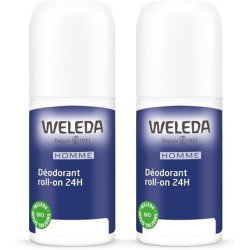 Weleda Men Deodorant Roll-On 24h 50ml - Pack of 2